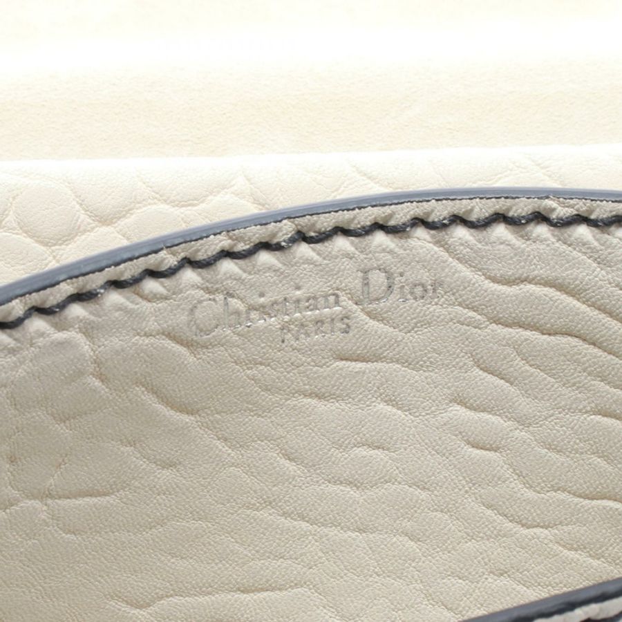 Dior J'ADIOR 馬賽克標誌單背包 M9000VQAM 皮革 米色 二手 女士-3
