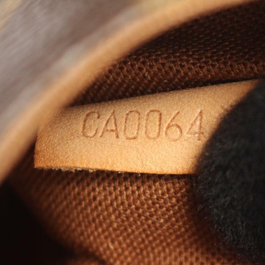 路易威登 Pochette Gange 腰包 M51870 Monogram 帆布皮革棕色二手-4