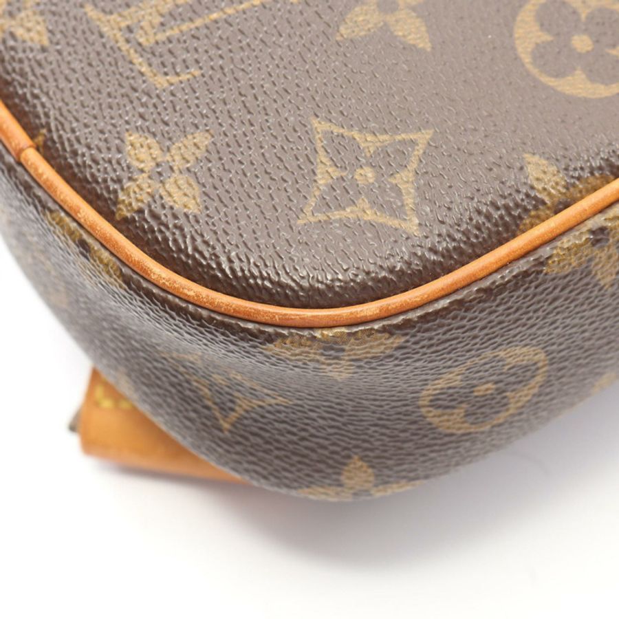 路易威登 Pochette Gange 腰包 M51870 Monogram 帆布皮革棕色二手-5