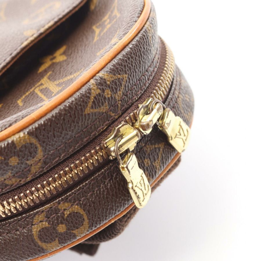 路易威登 Pochette Gange 腰包 M51870 Monogram 帆布皮革棕色二手-8