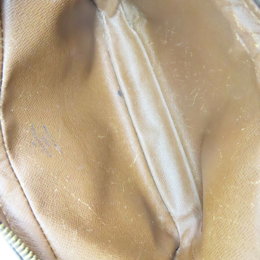 棕色 原花 帆布 Pochette Marly Bandouliere 肩背包【LOUIS VUITTON LV 路易威登】 M51828-10