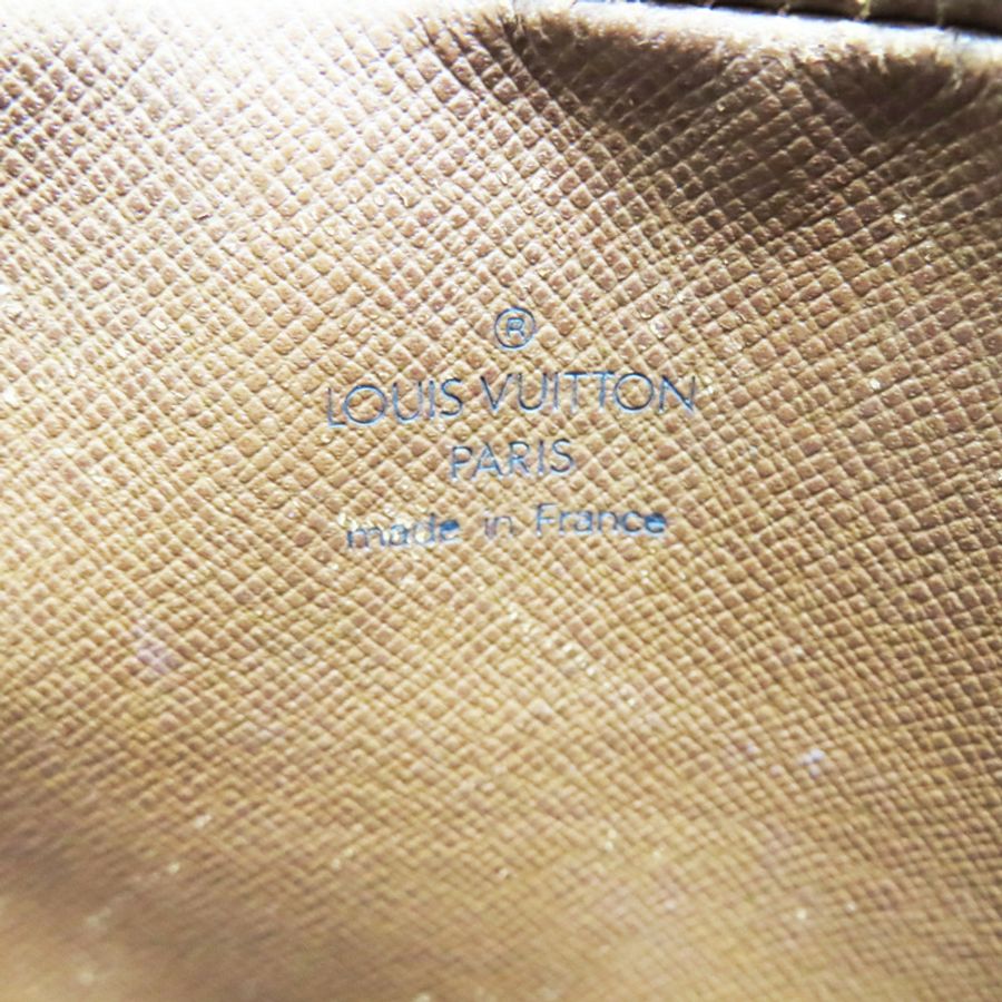 棕色 原花 帆布 Pochette Marly Bandouliere 肩背包【LOUIS VUITTON LV 路易威登】 M51828-11