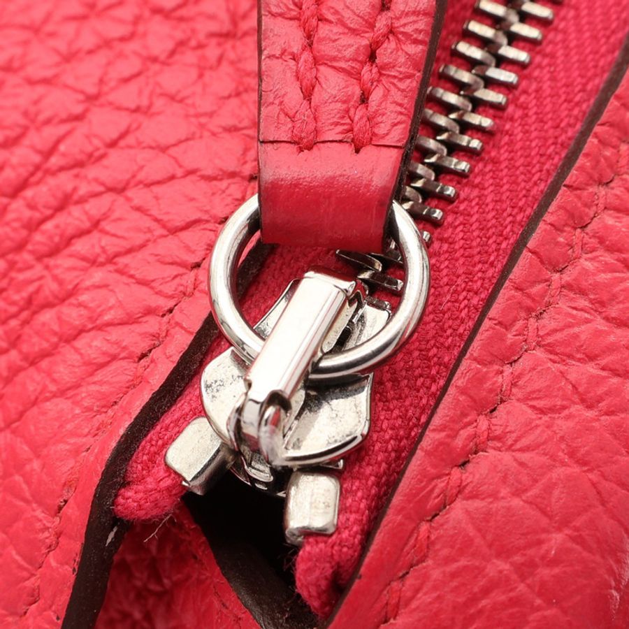 極致玫瑰粉 Togo牛皮 Mini Lindy 肩背包 Y刻 銀釦【HERMES 愛馬仕】 H079086CK-10