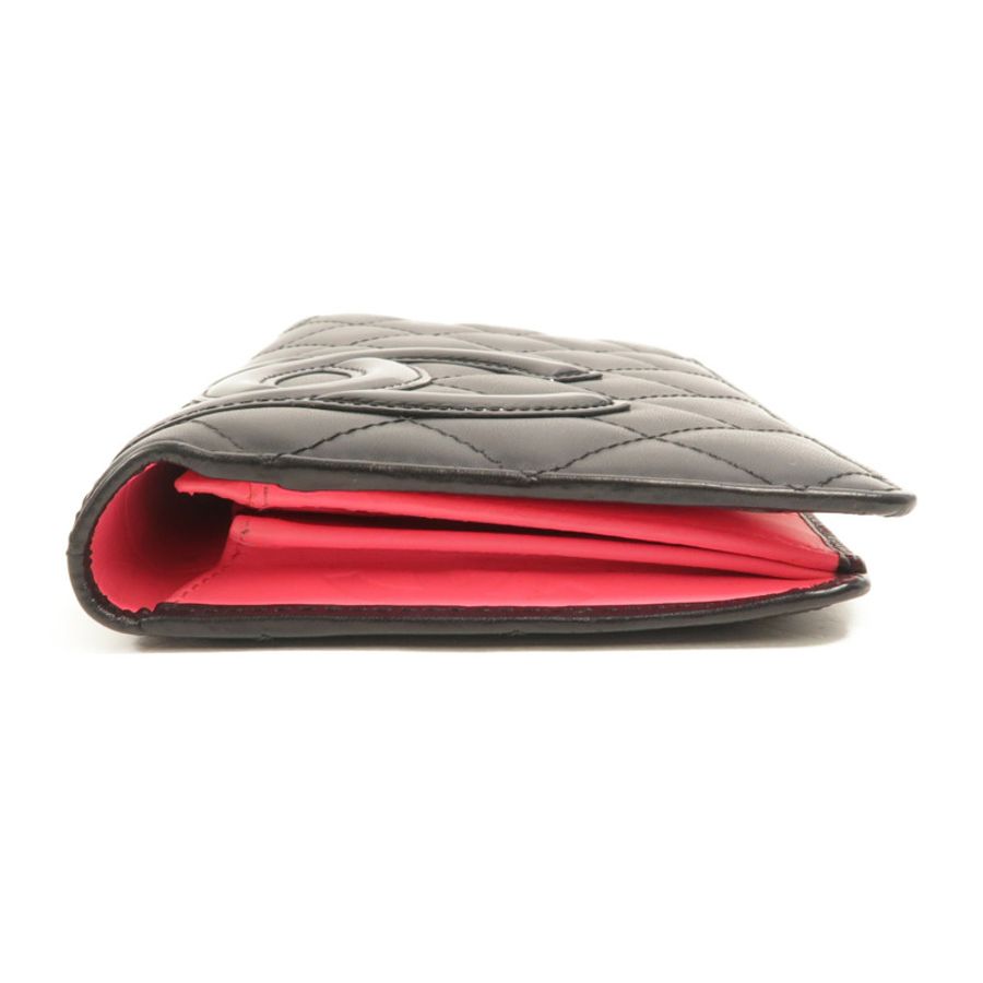 CHANEL 牛皮皮革Cambon Long Wallet長錢包-3