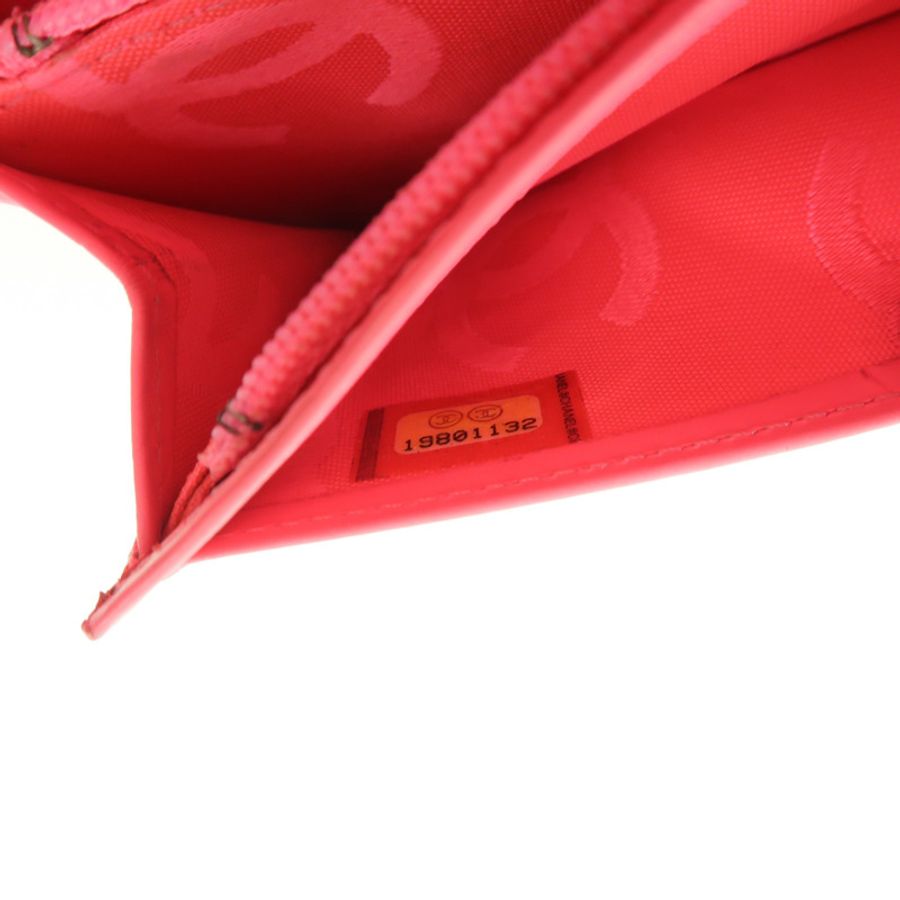 CHANEL 牛皮皮革Cambon Long Wallet長錢包-8