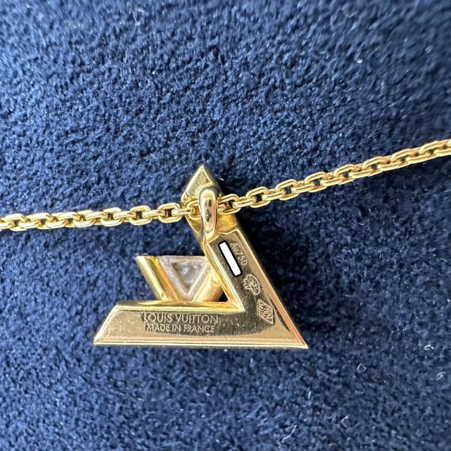 LV Volt One 18K金鑽石項鍊-4