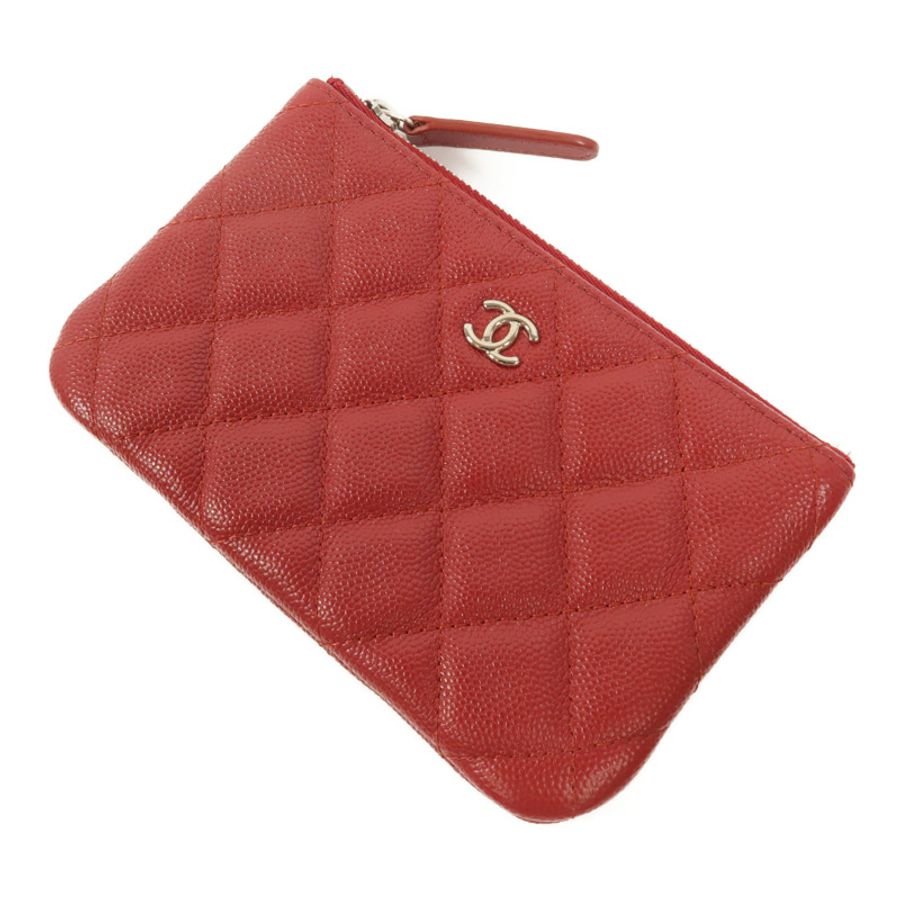 CHANEL 牛皮皮革Coin Case零錢包-4
