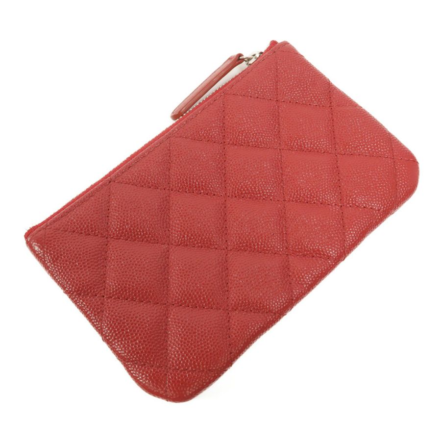CHANEL 牛皮皮革Coin Case零錢包-5