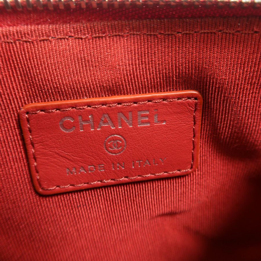 CHANEL 牛皮皮革Coin Case零錢包-7