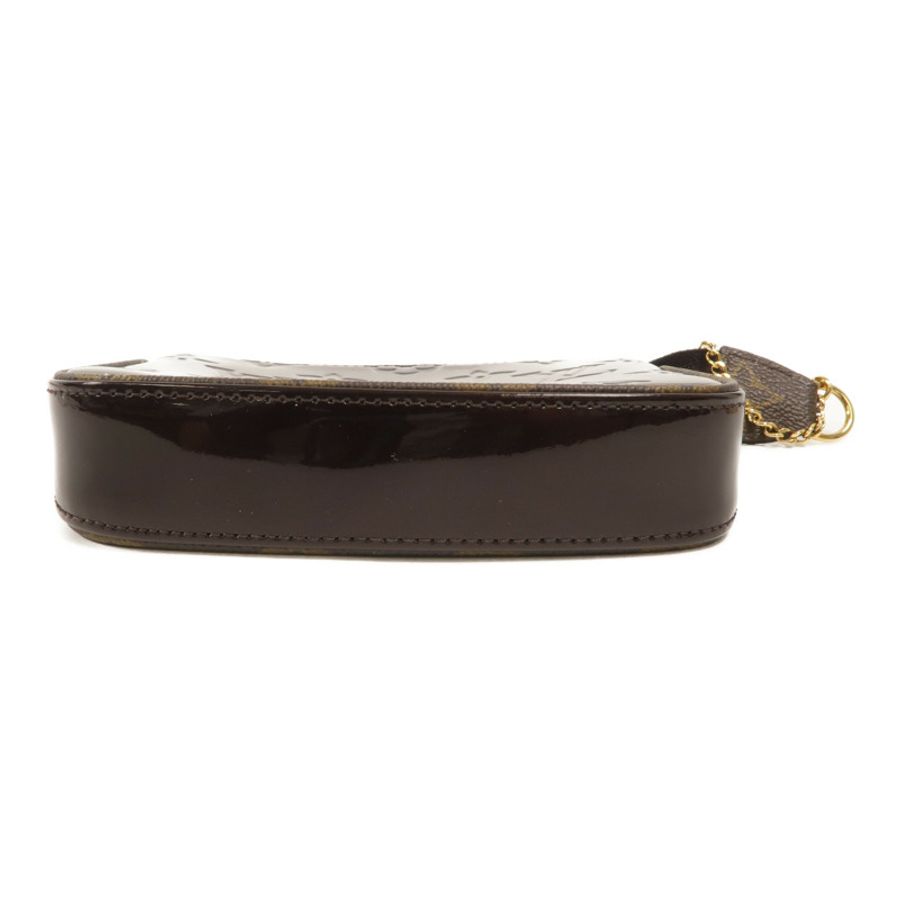LOUIS VUITTON Monogram Vernis Mini Pochette Accessoires零錢包-3