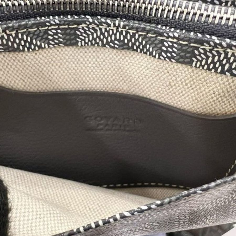 東區正精品㊣GOYARD PLUMET WOC 灰色手工繪製信封包斜背包廢包 RZ6508-11