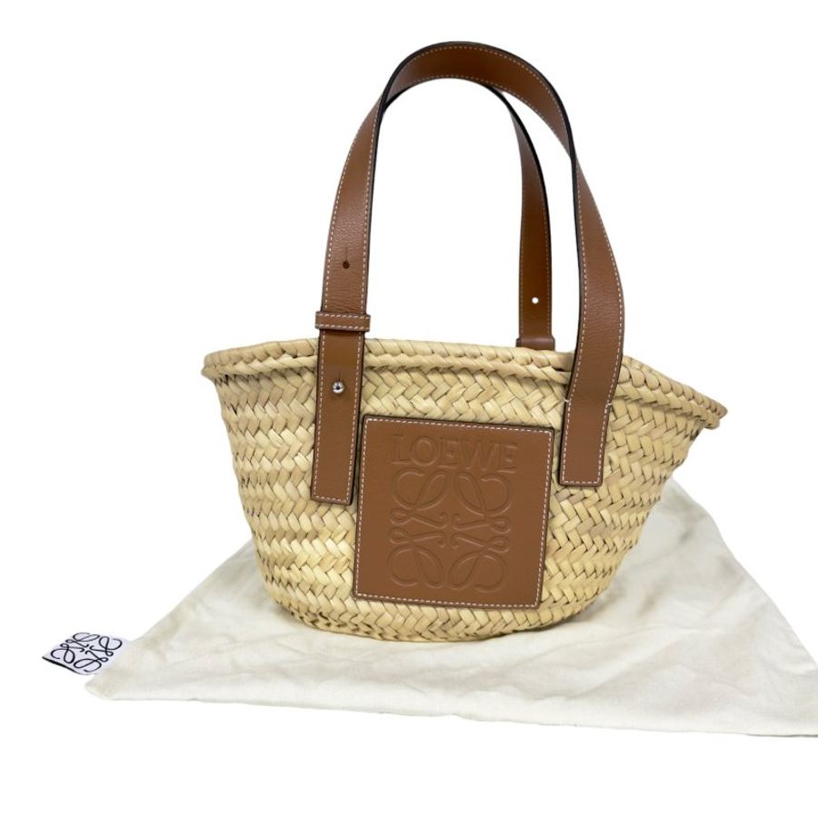 LOEWE 草編袋-0