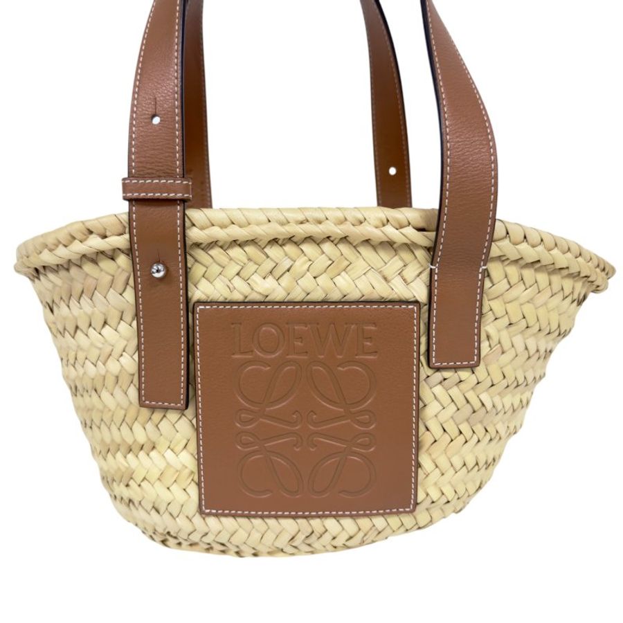 LOEWE 草編袋-2