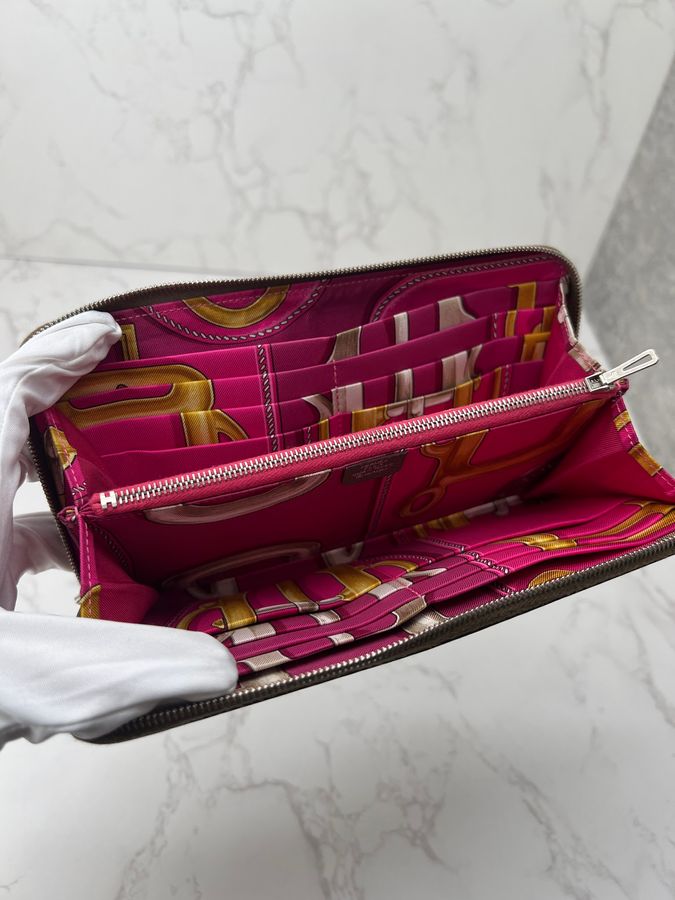 香緹國際精品 HERMES 絲巾長夾 1103-5