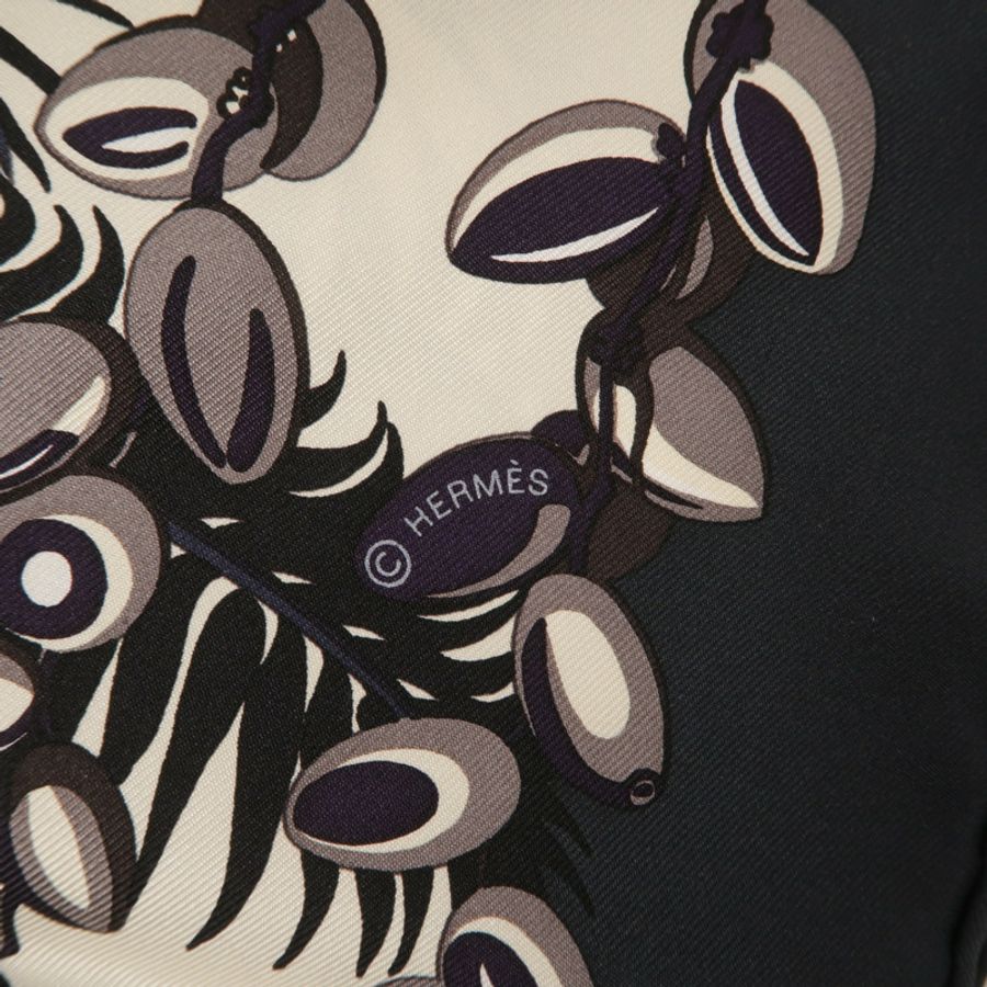 HERMES 絲質Scarf 90X90絲巾-5