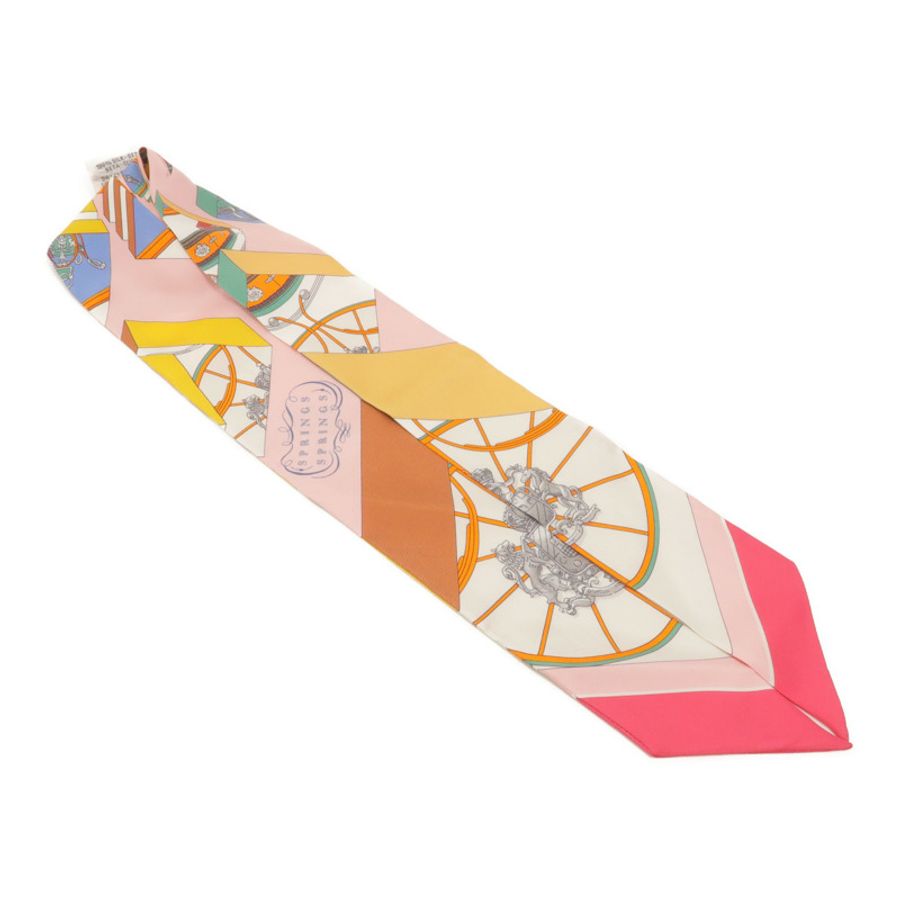 HERMES 絲質Twilly絲巾-3