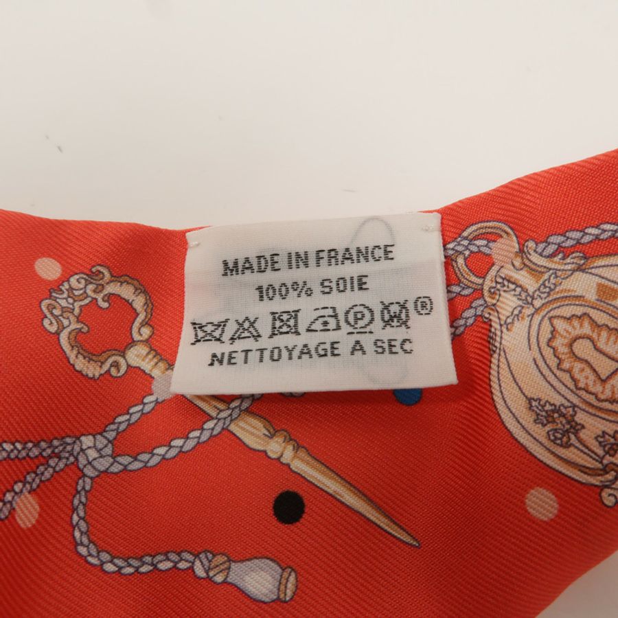 HERMES 絲質Twilly絲巾-6