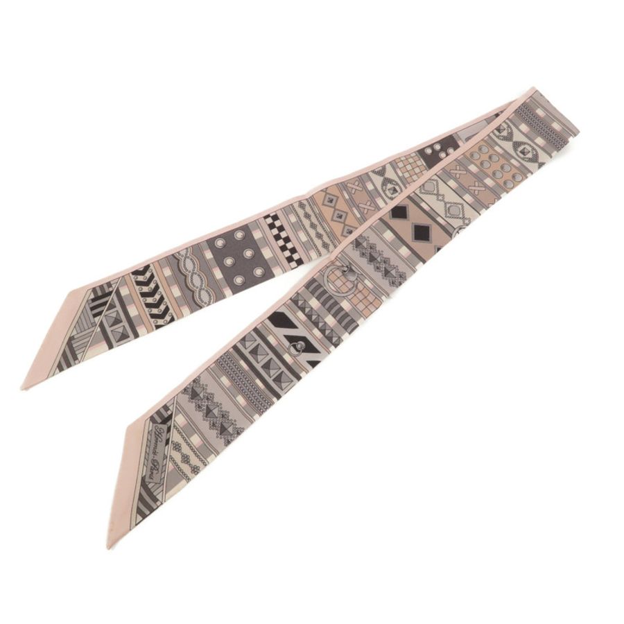 HERMES 絲質Twilly絲巾-1