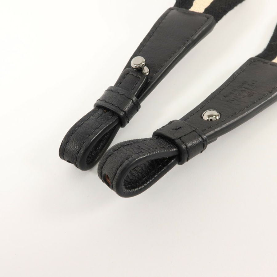 Delvaux 帆布/牛皮皮革Shoulder Strap肩帶-4
