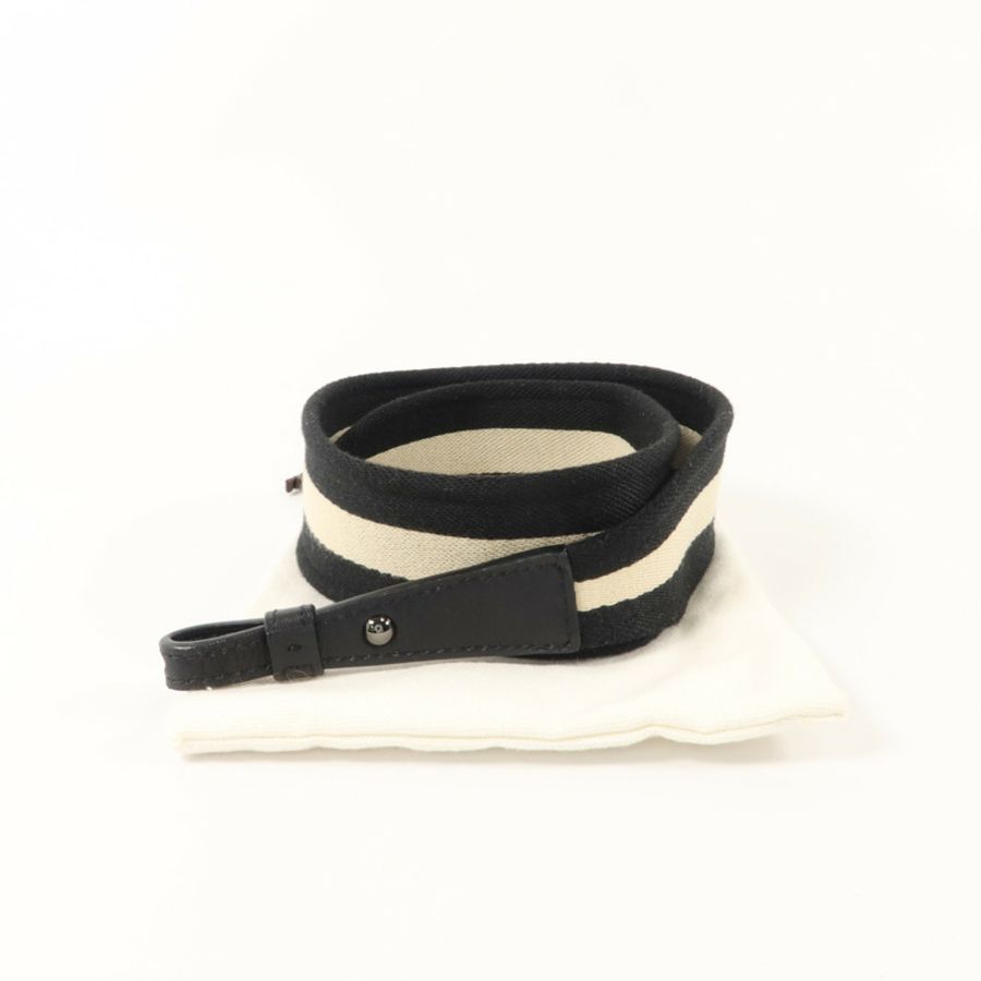 Delvaux 帆布/牛皮皮革Shoulder Strap肩帶-7