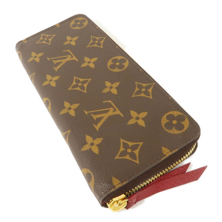 LOUIS VUITTON Monogram Clemence Wallet金扣長錢包-3