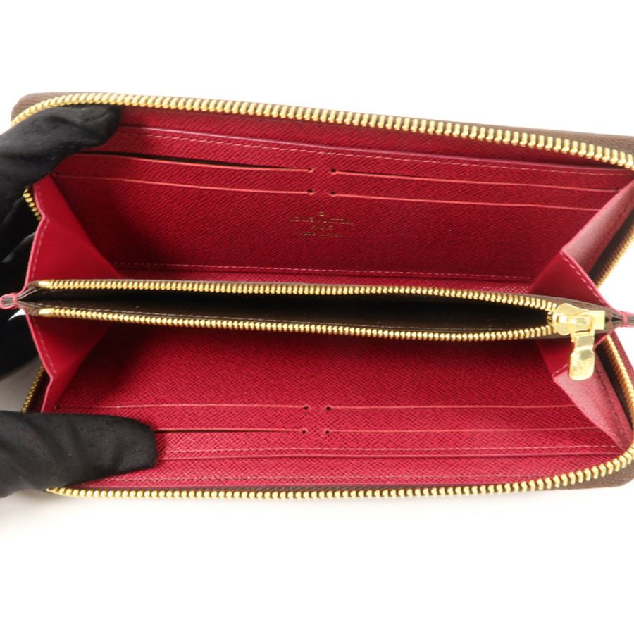 LOUIS VUITTON Monogram Clemence Wallet金扣長錢包-4