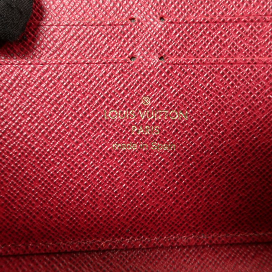 LOUIS VUITTON Monogram Clemence Wallet金扣長錢包-5