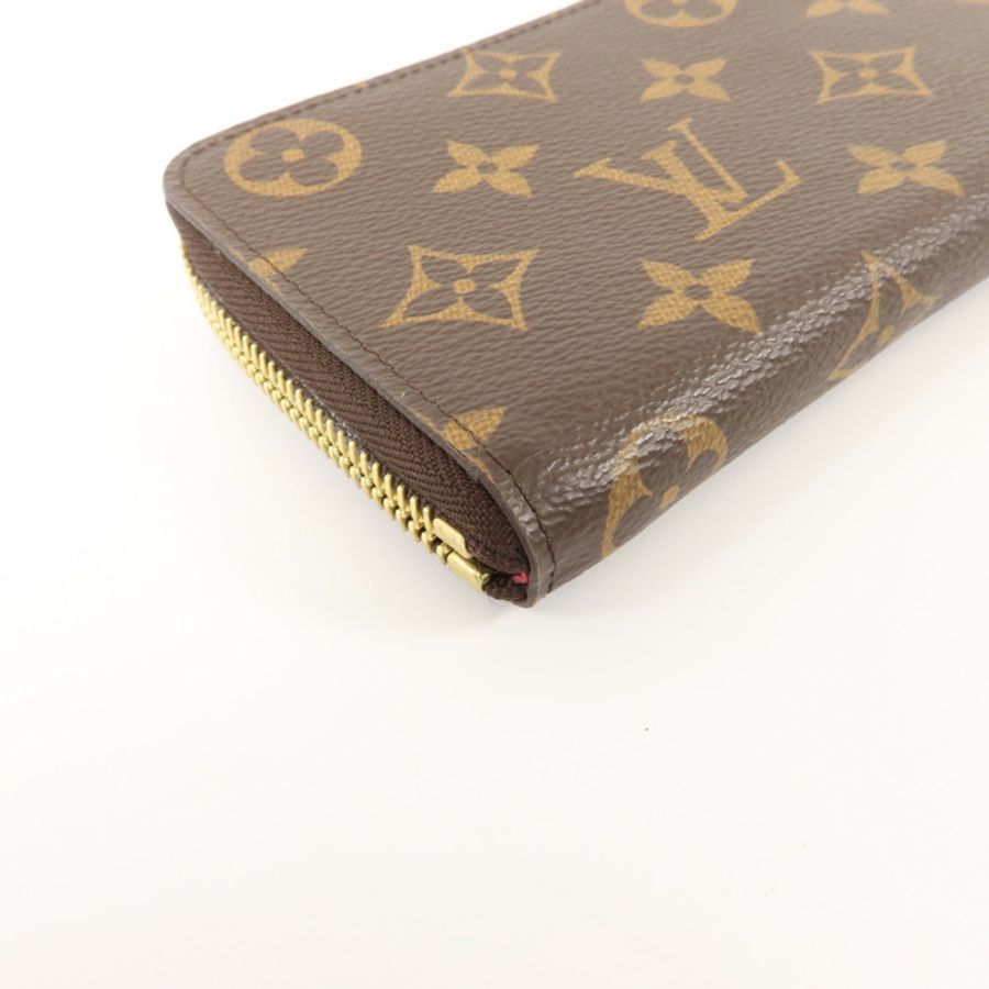 LOUIS VUITTON Monogram Clemence Wallet金扣長錢包-8