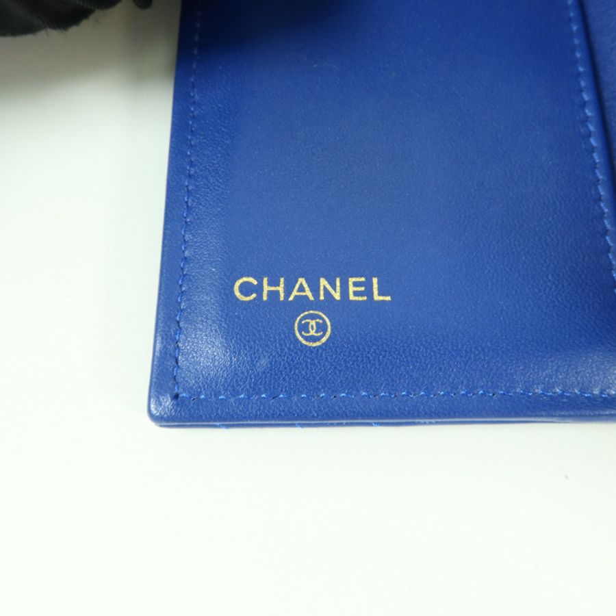 CHANEL 羊皮皮革Chanel Boy Wallet錢包-6