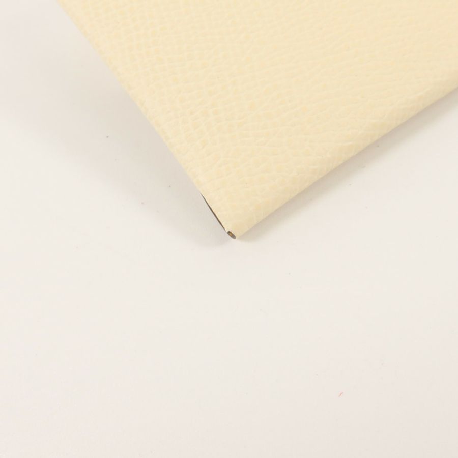 HERMES Epsom皮革Bastia Change Purse零錢包Nata/Biscuit-14