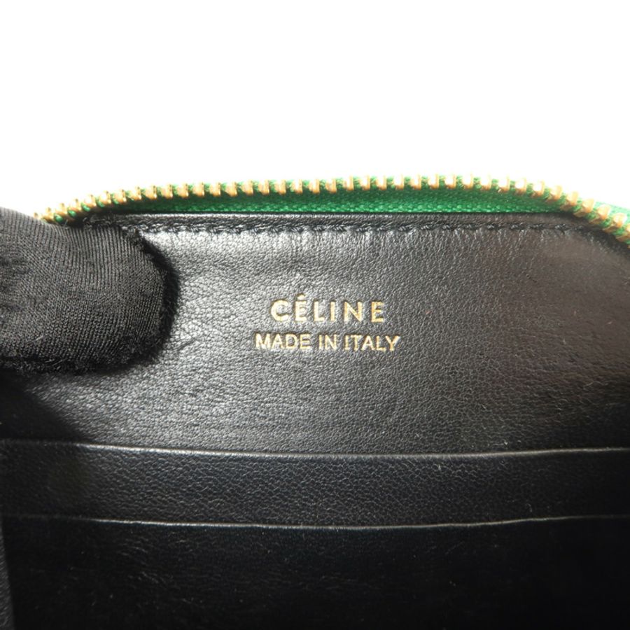 CELINE 牛皮皮革Coin Case零錢包-5