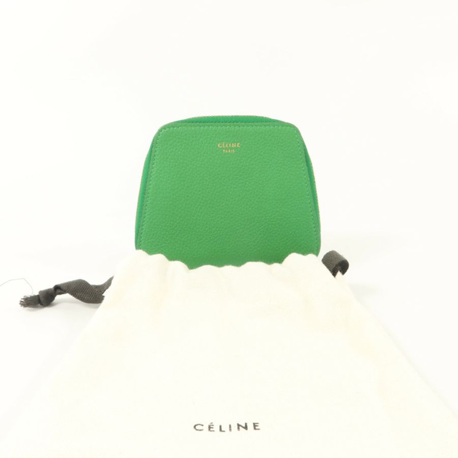 CELINE 牛皮皮革Coin Case零錢包-7