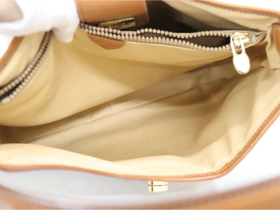 Celine 凱旋門旋轉扣流浪包 單肩包 側背包 斜背包 中古包 二手包-7