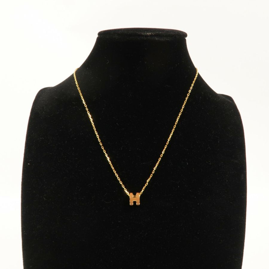 HERMES 金屬Mini Pop H項鍊-6