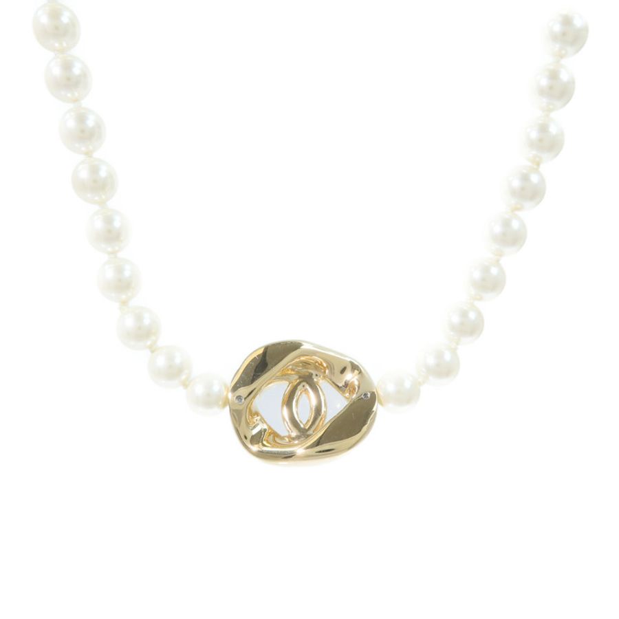 CHANEL PVC/金屬Necklace項鍊-1