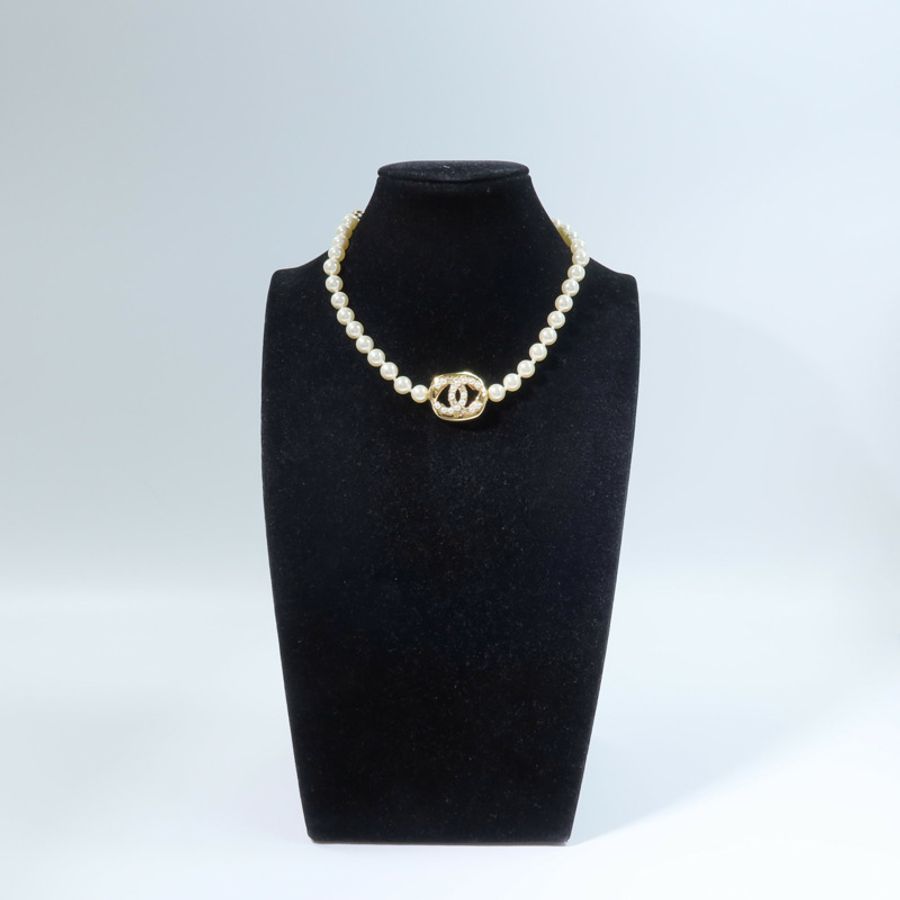 CHANEL PVC/金屬Necklace項鍊-7