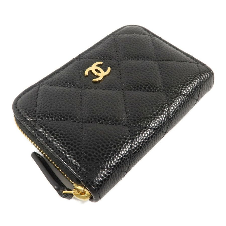 CHANEL 牛皮皮革Classic Zipped Coin Case零錢包-2