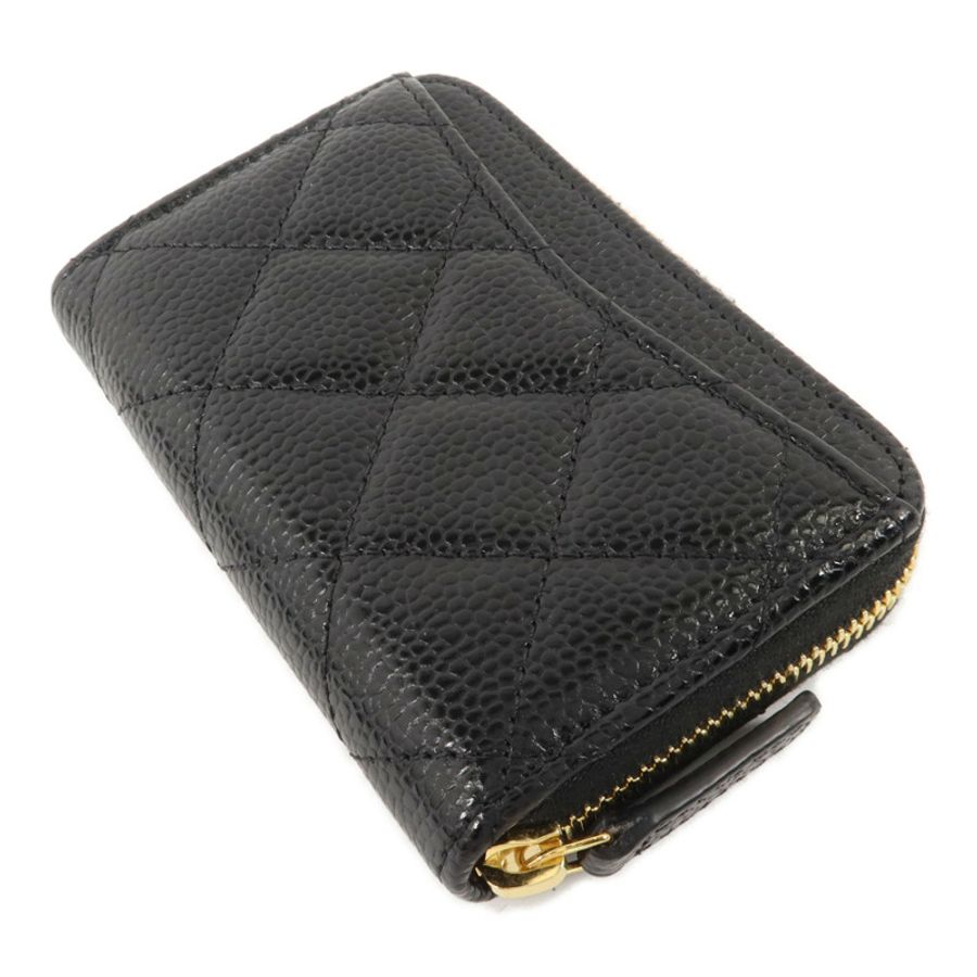 CHANEL 牛皮皮革Classic Zipped Coin Case零錢包-3