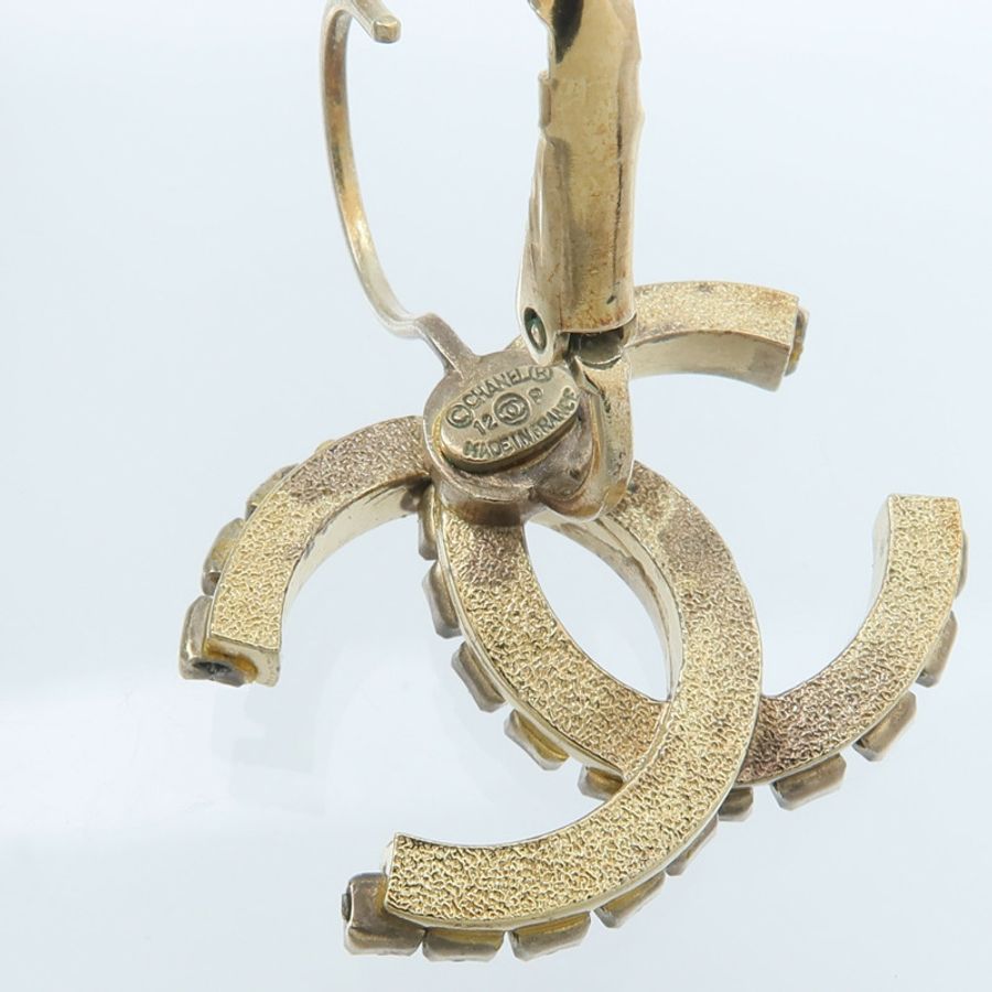 CHANEL 金屬/水晶Earrings耳環-4