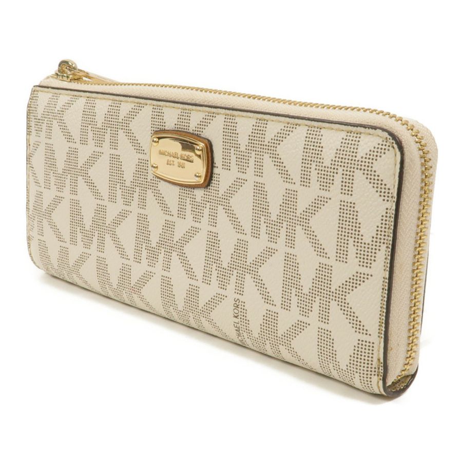 Michael Kors 塗層帆布Jet Set Travel Long Wallet長錢包-2