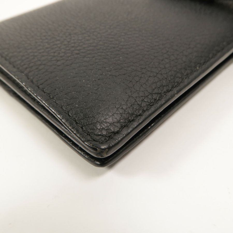 LOEWE 牛皮皮革Large Vertical Wallet長錢包-11