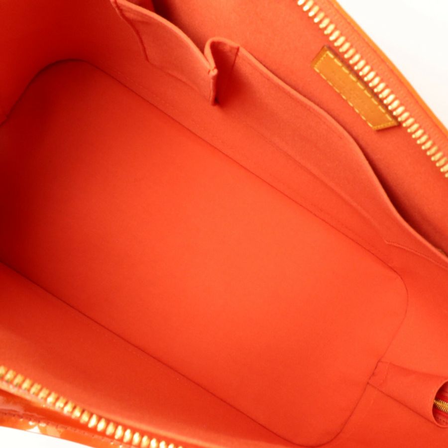 LOUIS VUITTON Monogram Vernis Alma GM手挽袋-4
