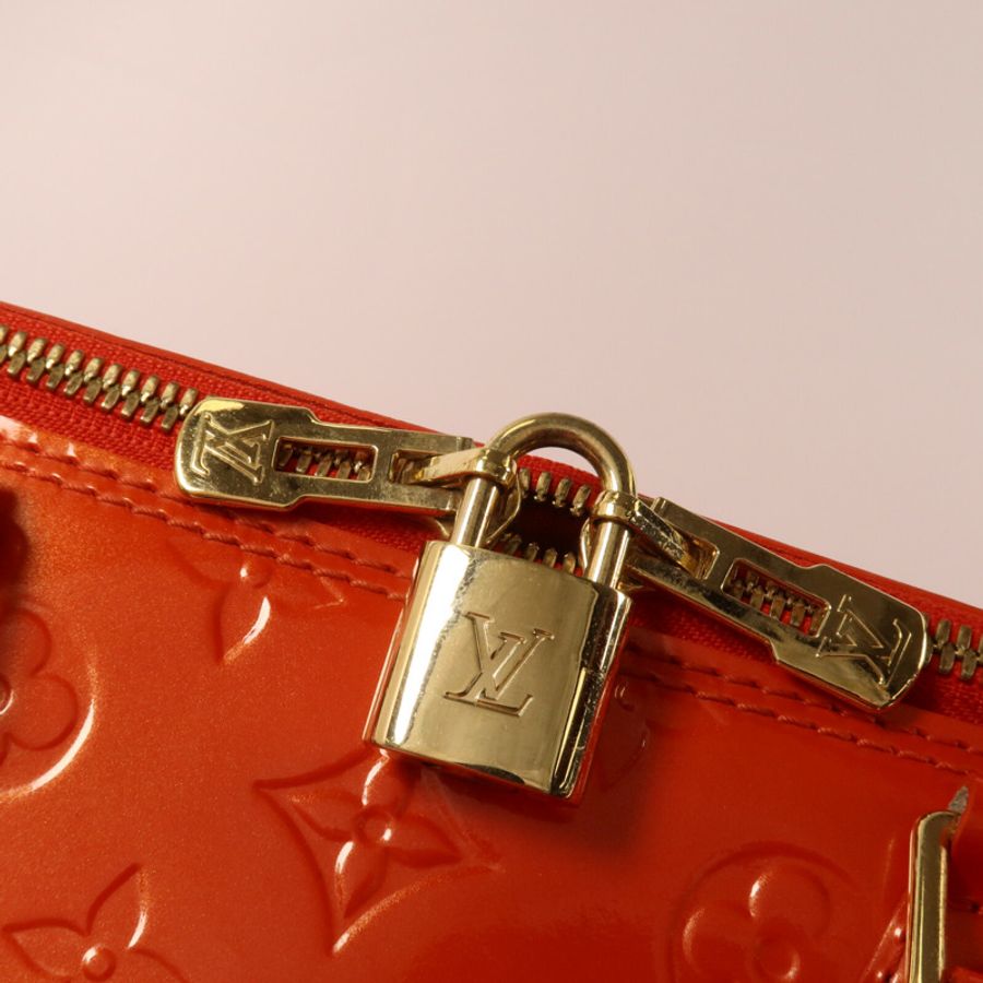 LOUIS VUITTON Monogram Vernis Alma GM手挽袋-8