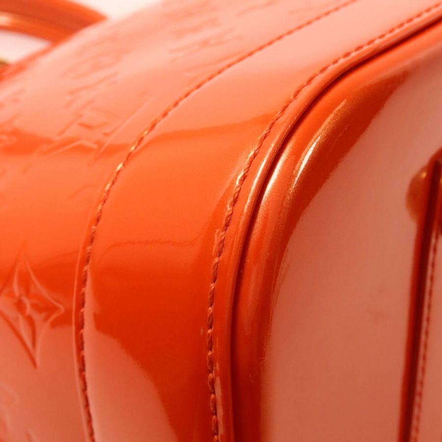 LOUIS VUITTON Monogram Vernis Alma GM手挽袋-9