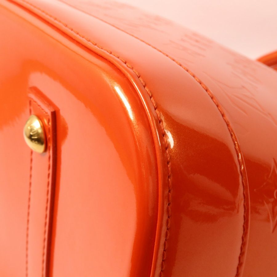 LOUIS VUITTON Monogram Vernis Alma GM手挽袋-10