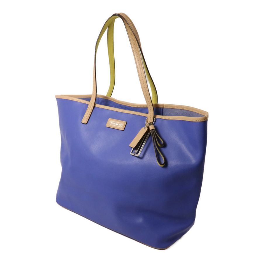 COACH 牛皮皮革Park Metro Tote Bag手挽袋-2