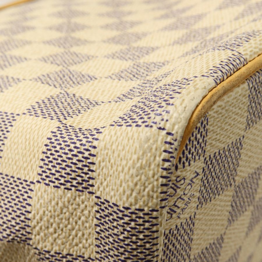 LOUIS VUITTON Damier Azur Saleya GM手挽袋-9