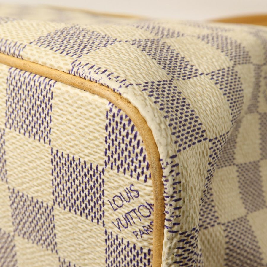 LOUIS VUITTON Damier Azur Saleya GM手挽袋-10