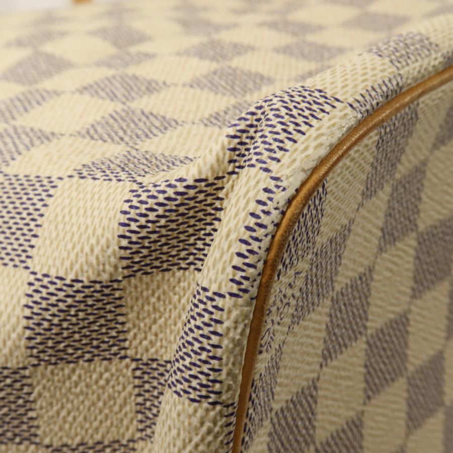 LOUIS VUITTON Damier Azur Saleya GM手挽袋-11