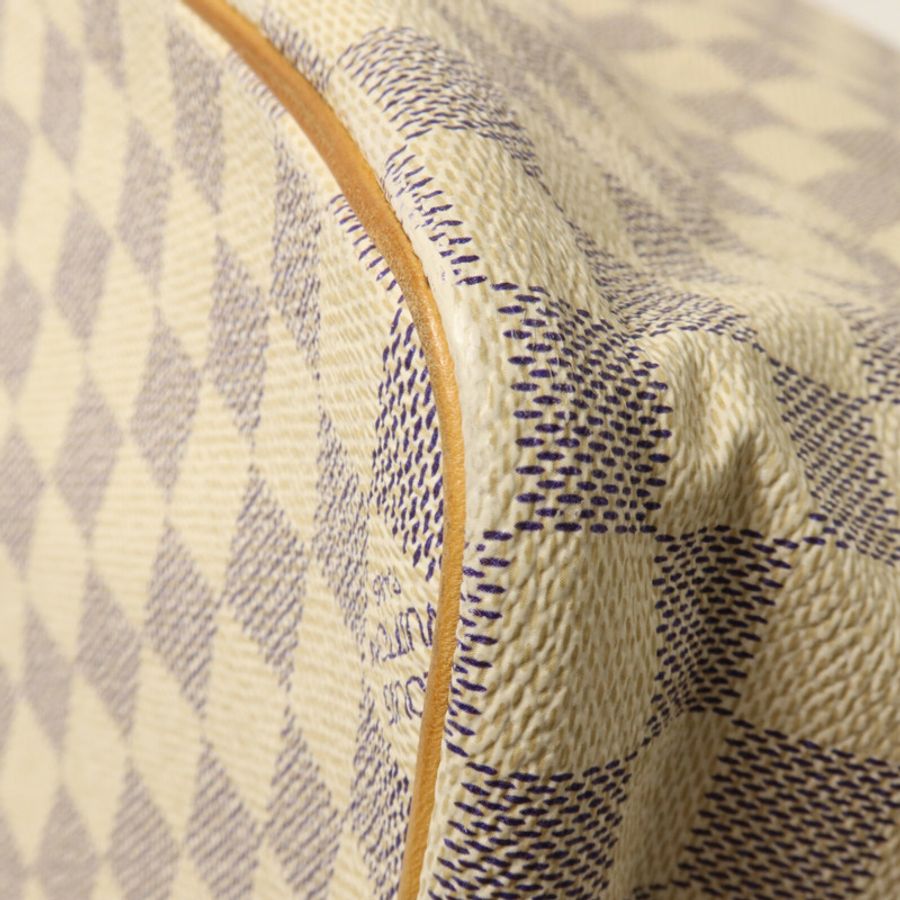 LOUIS VUITTON Damier Azur Saleya GM手挽袋-12